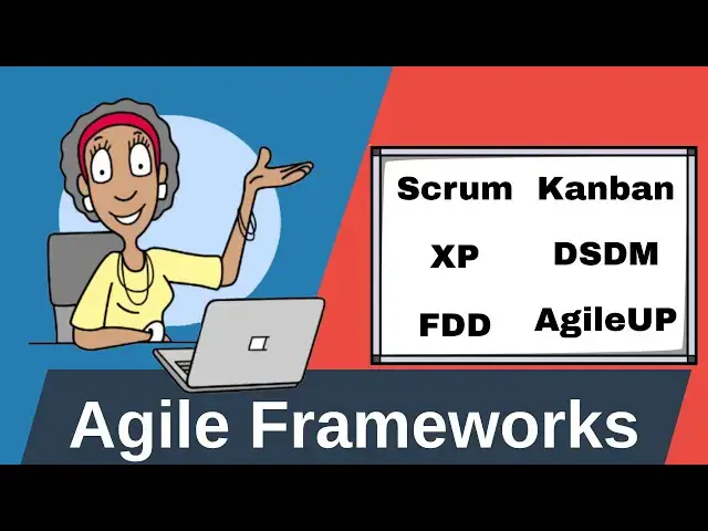 'Video thumbnail for Agile Frameworks Explained | Scrum, Kanban, XP, FDD, DSDM, AgileUP'