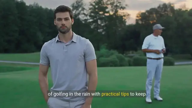 'Video thumbnail for Golfing in the Rain: Practical Tips for Wet Weather Play'