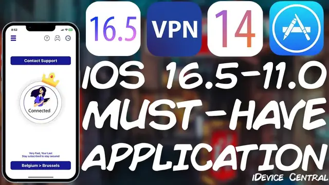 'Video thumbnail for Must-Have iOS 15 / iOS 16 App For Online Privacy: VPN Master Pro - Secure Your iOS Browsing'