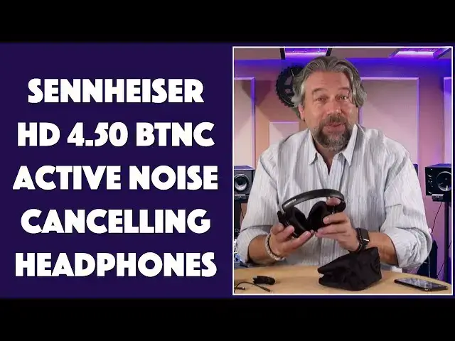 'Video thumbnail for Sennheiser HD 4.50 BTNC Active Noise Cancelling Wireless Headphones - REVIEWED'