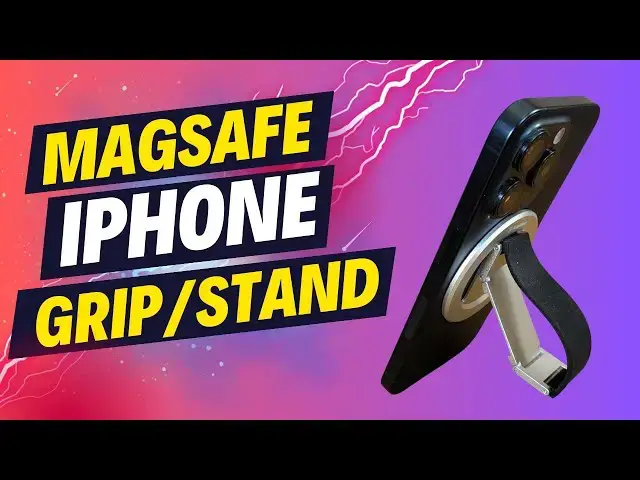 'Video thumbnail for Prop Your Phone Like a Pro with the Magtame MagSafe Magnetic Phone Grip!'