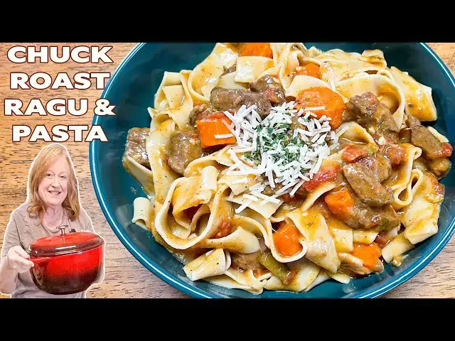 'Video thumbnail for CHUCK ROAST RAGU & PASTA, A Hearty Dinner'