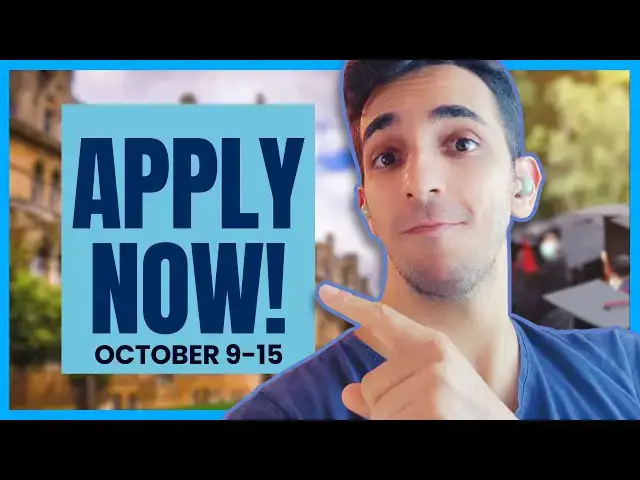 'Video thumbnail for Currently Open Scholarships for International Students - October 9 to 15'