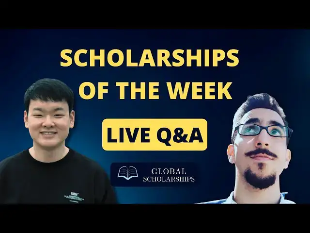 'Video thumbnail for Global Scholarships: “Q & A” And Scholarship Analysis (11.03.2023)'