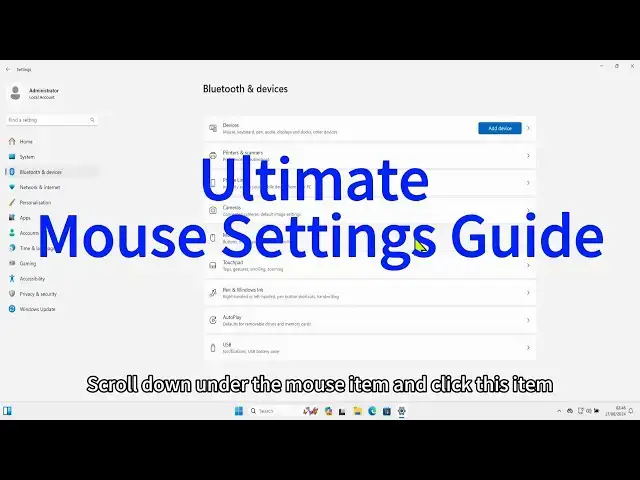 'Video thumbnail for How to Master Mouse Settings for Enhanced Efficiency'
