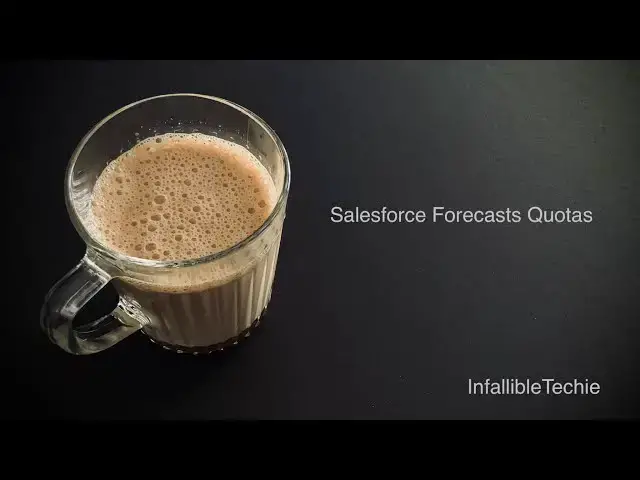 'Video thumbnail for Salesforce Forecasts Quotas'