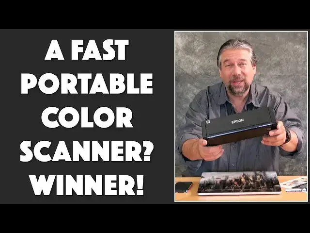 'Video thumbnail for The CRAZY COOL Epson ES-300W Scanner - Demo & Review'