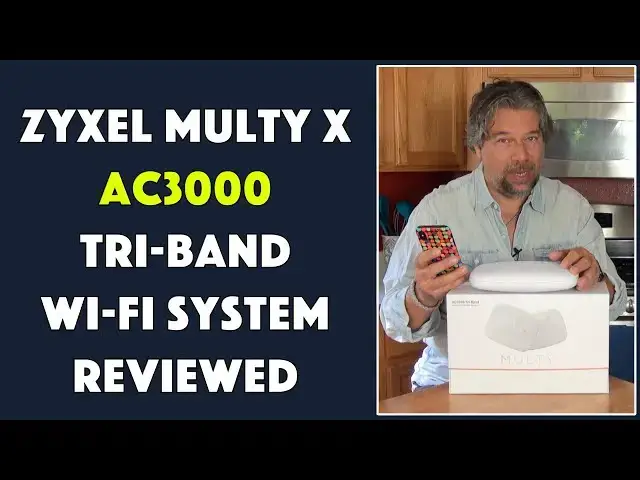 'Video thumbnail for ZYXEL Multy X AC3000 Mesh Wi FI System - Reviewed'