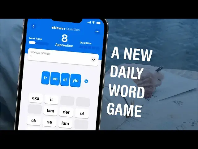 'Video thumbnail for How to Play Quartiles in Apple News+'