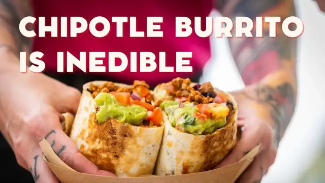 'Video thumbnail for Chipotle reviews: Chipotle burritos don't look and feel like burritos anymore'