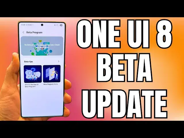 'Video thumbnail for Samsung One UI 8.0 Public Beta Update Imminent With Huge Changes For Galaxy Smartphones'