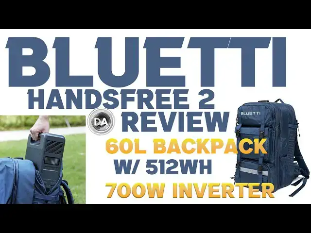 'Video thumbnail for Bluetti Handsfree 2 Backpack Power Station Review  | Next Level Portable Power?'