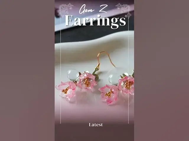 'Video thumbnail for Gen-Z Earring Ideas in 2024 #earrings #farewell #earringscollection #earringsdesign'
