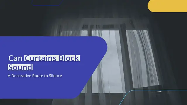 'Video thumbnail for Can Curtains Block Sound: A Decorative Route to Silence'