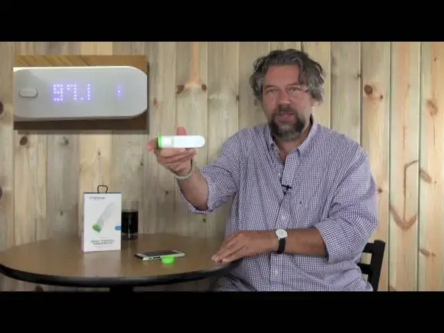 'Video thumbnail for Withings Thermo Temporal Thermometer Demo & Review'