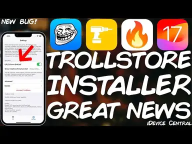 'Video thumbnail for New iOS Vulnerability Useful FOR TROLLSTORE RELEASED! PoC Code Was Released on GitHub'