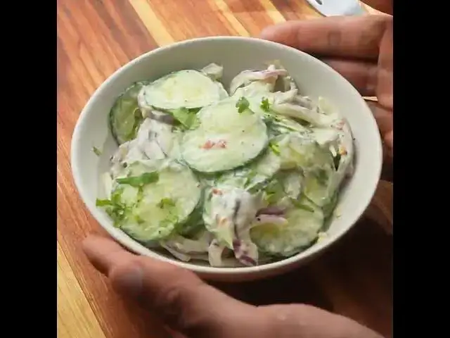 'Video thumbnail for Quick & Easy Cucumber Salad Delight'