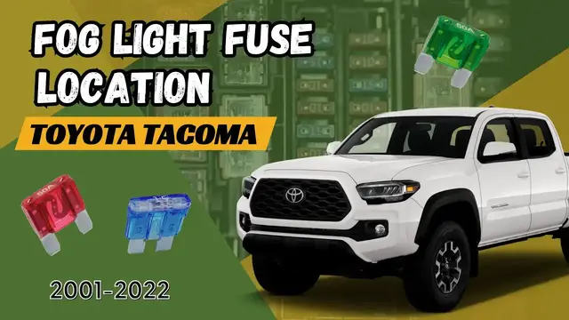 'Video thumbnail for Finding the Fog Light Fuse Location in 2001-2022 Toyota Tacoma'
