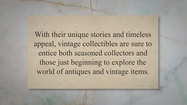 'Video thumbnail for Top 10 Most Valuable Vintage Collectibles'