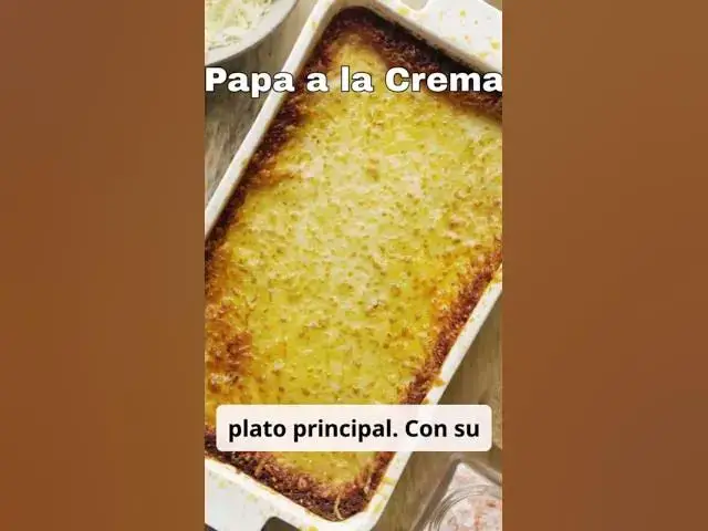 'Video thumbnail for Deliciosa Papa a la Crema'