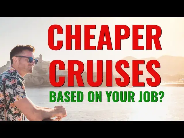 'Video thumbnail for 8 Ways Your Job Could Unlock Cheaper Cruise Fares!'
