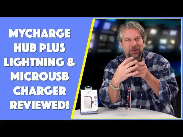 'Video thumbnail for MyCharge Hub Plus - Lightning + MicroUSB Charger -- REVIEWED'