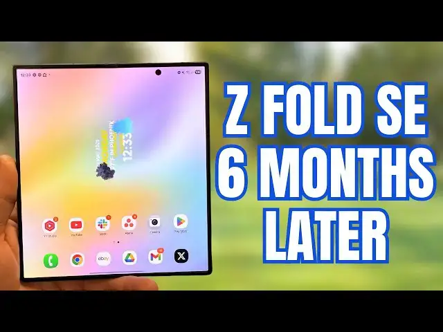 'Video thumbnail for Galaxy Z Fold Special Edition 6 Month Review - Ultimate Z Fold 7 Preview'