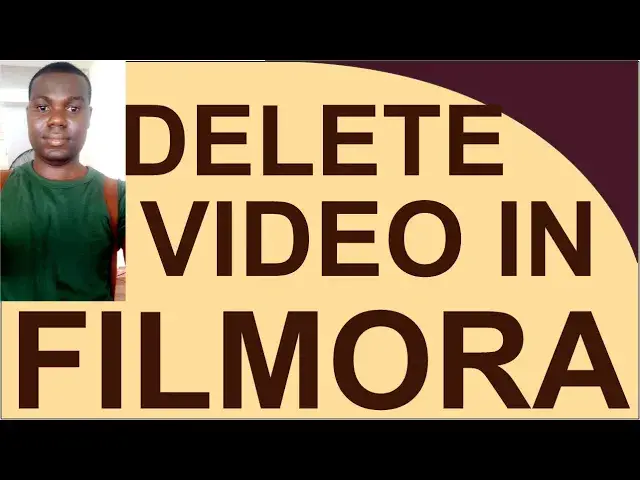'Video thumbnail for Wondershare Filmora 13: How to Delete Video Clip in Filmora'
