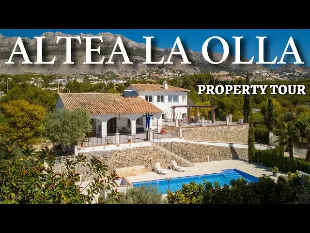 'Video thumbnail for Discover Altea La Olla' Hidden Gem: A Gorgeous Villa with Unbeatable Views for Sale'