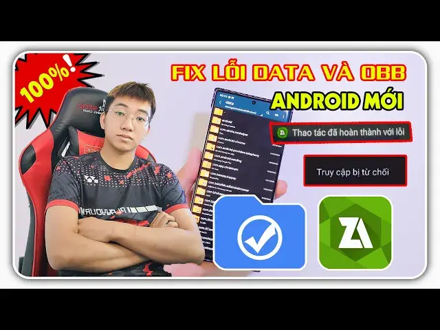 'Video thumbnail for Fix lỗi hướng dẫn sao chép file vào thư mục data và obb trên Android 14 | L-N-P CHANNEL'