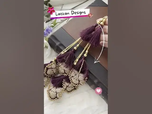 'Video thumbnail for New Latkan Designs for Lehenga in 2024 #latkandesigns #latkan #latkanforkurti #latkans #lehengas'