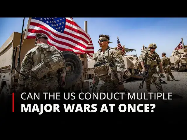 'Video thumbnail for Concerns Arise Can the US Handle More Than One Major War Simultaneously | 12am News'