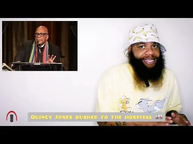 'Video thumbnail for Quincy Jones rushed to the hospital for medical emergency'