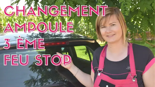 'Video thumbnail for Comment changer ampoule 3e feu stop ?'