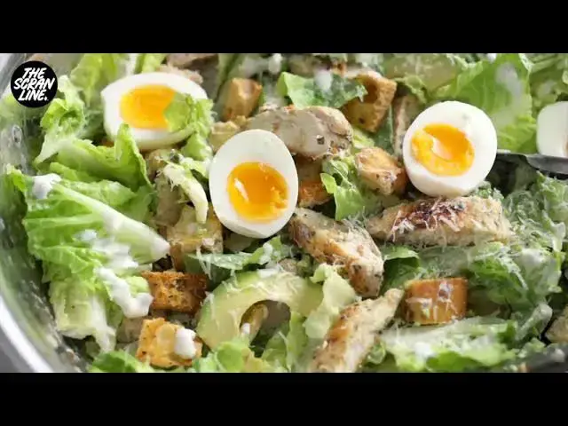 'Video thumbnail for Easy Chicken Caesar Salad Recipe  Classic & Delicious Homemade Salad'