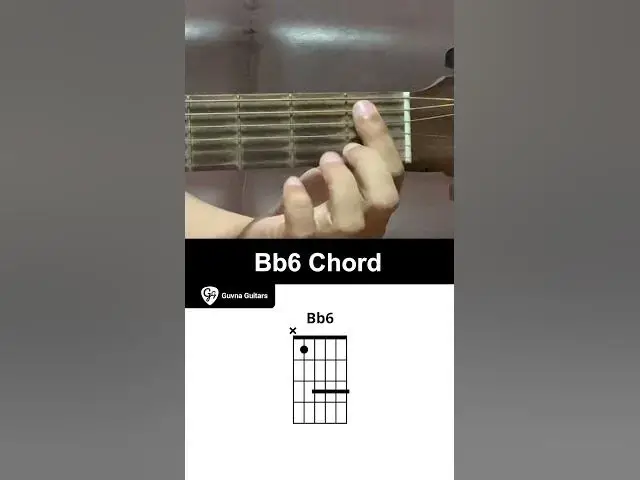 'Video thumbnail for How To Play The Bb6 Chord On Guitar - Guvna Guitars'