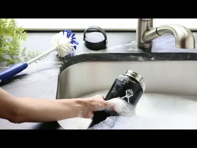 'Video thumbnail for How To Clean Hydro Flask Coffee Lid'