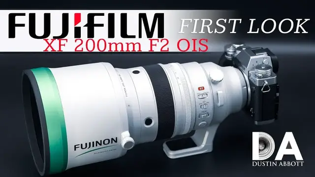 'Video thumbnail for Fujinon XF 200mm F2 OIS: Hands-On First Look | 4K'