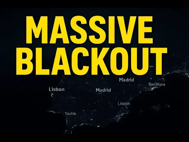 'Video thumbnail for Massive Blackout Hits Spain and France | Real Cause and Hidden Theories'