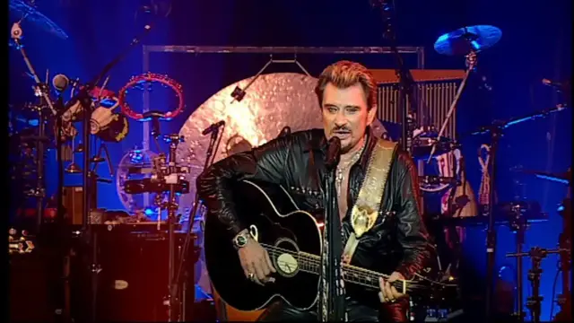 'Video thumbnail for Johnny Hallyday - Nashville blues - La Cigale 2006'