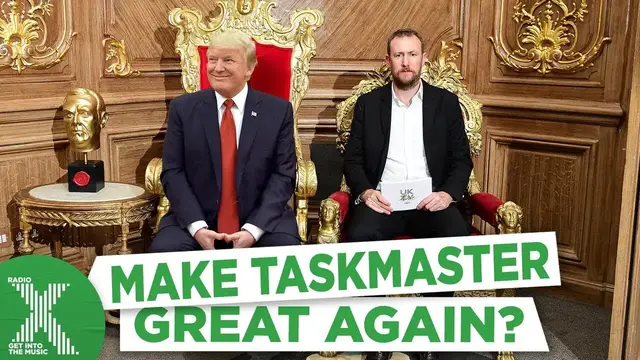 'Video thumbnail for Alex Horne on whether Donald Trump could take over Taskmaster!'