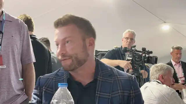 'Video thumbnail for WATCH: Sean McVay on His Davante Adams Video'