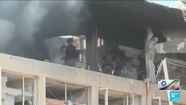 'Video thumbnail for Israel threatens Iran's supreme leader as Iranian strikes wound over 200'