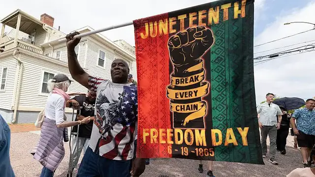 'Video thumbnail for Juneteenth celebrations marking the end of slavery in United States'