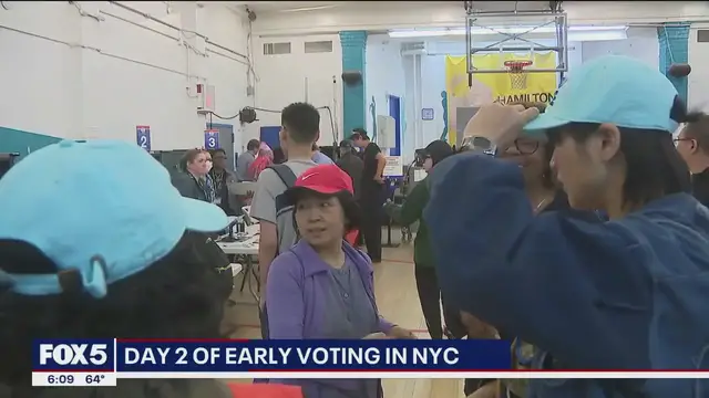 'Video thumbnail for Day 2 of early voting: How many people voted?'