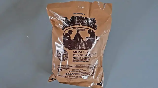 'Video thumbnail for Tasting 2024 US Military MRE Meal Ready to Eat Menu NO 17'