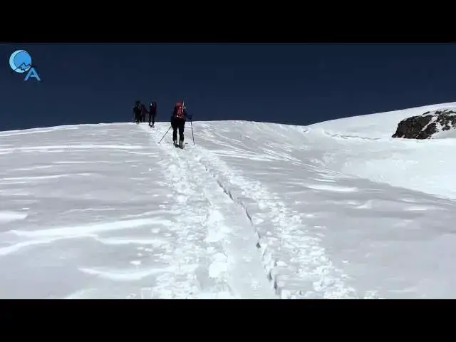'Video thumbnail for Venter Skirunde (Ötztaler Haute Route) Tag 4 Hochjoch Hospiz - Fluchtkogel - Vernagthütte'