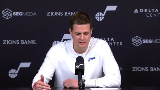 'Video thumbnail for Will Hardy on Jazz's Oscar Tshiebwe's 36-Rebound Day'