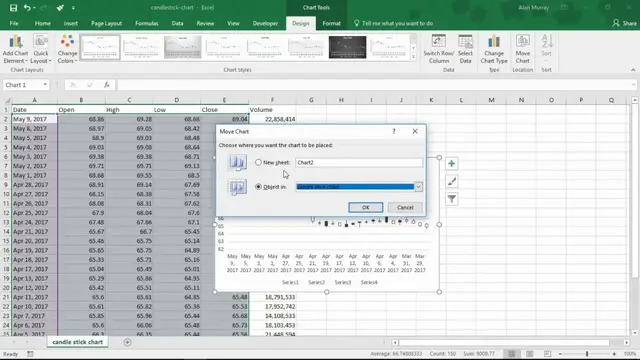 'Video thumbnail for Create a Candlestick Stock Chart (Open-High-Low-Close) in Excel'