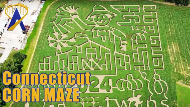 'Video thumbnail for Twins BBQ Maze in Brookfield Connecticut'